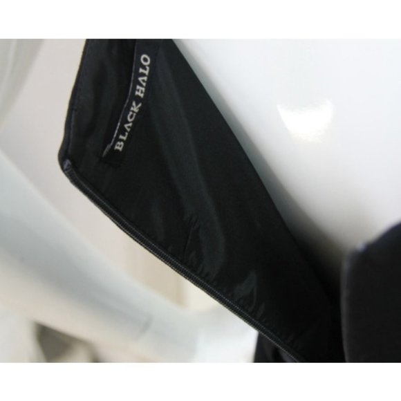 Black Halo Jackie O Sleeveless Sheath Dress Black No belt - Picture 6 of 7